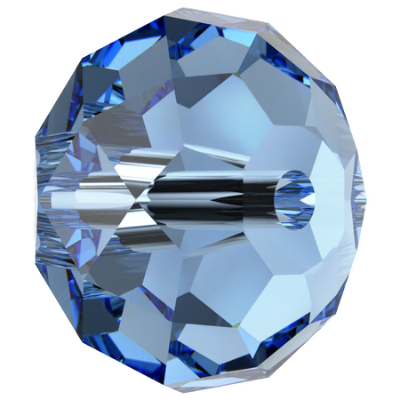Swarovski 5040 Briolette Bead ReCreated Ice Blue 8mm