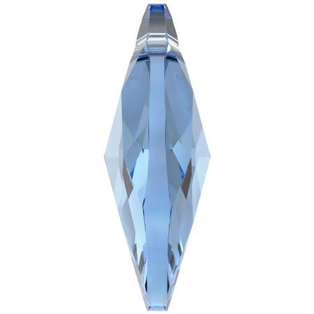 Swarovski 6106 Pear Shaped Pendant ReCreated Ice Blue 16mm