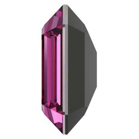 Swarovski 4610 Rectangle Octagon Fancy Stone Dark Rose 18x13mm