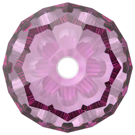Swarovski 5000 Round Bead Dark Rose 4mm