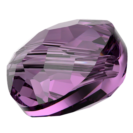 Swarovski 5034 Fantasy Round Bead Amethyst 6mm