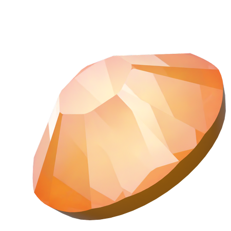 Swarovski 2038 XILION Rose Hotfix Crystal Mango Ignite SS10