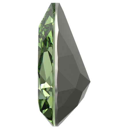 Swarovski 4320 Pear Rhinestones ReCreated Peridot 18x13mm