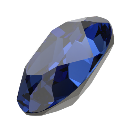 Swarovski 4120 Oval Fancy Stone ReCreated Dark Sapphire 8x6mm