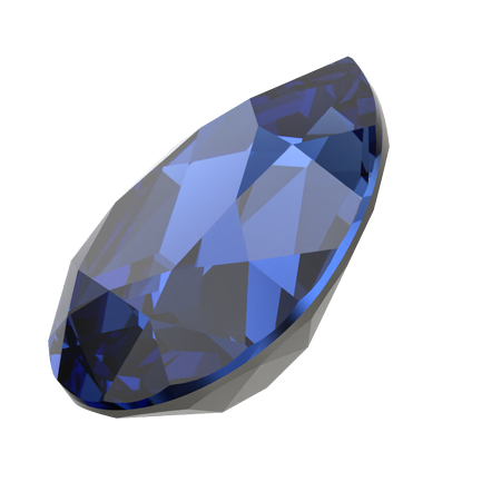 Swarovski 4320 Pear Rhinestones ReCreated Dark Sapphire 10x7mm