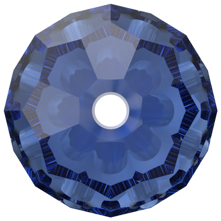 Swarovski 5000 Round Bead ReCreated Dark Sapphire 8mm