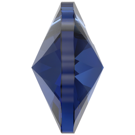 Swarovski 6428 Xilion Rivoli Pendant ReCreated Dark Sapphire 6mm