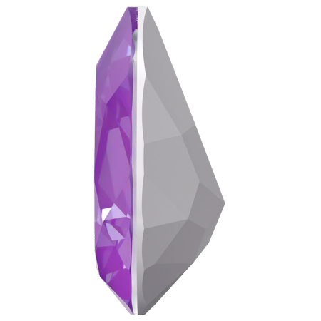 Swarovski 4320 Pear Shaped Fancy Stone Crystal Electric Violet Ignite 18x13mm