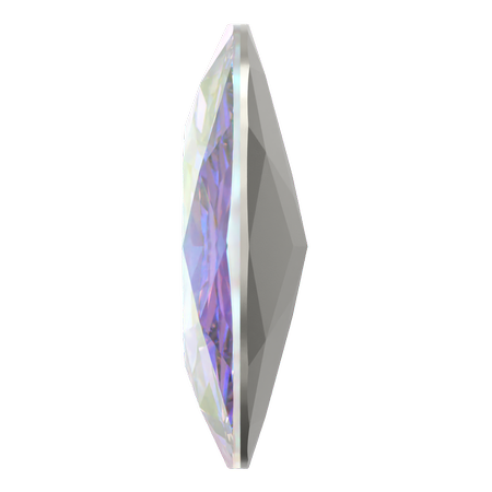 Swarovski 4487 Large Cushion Cut Square Fancy Stone 27mm Crystal AB