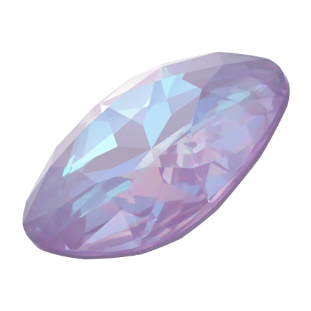 Swarovski 4487 Large Cushion Cut Square Fancy Stone 27mm Crystal Lavender DeLite