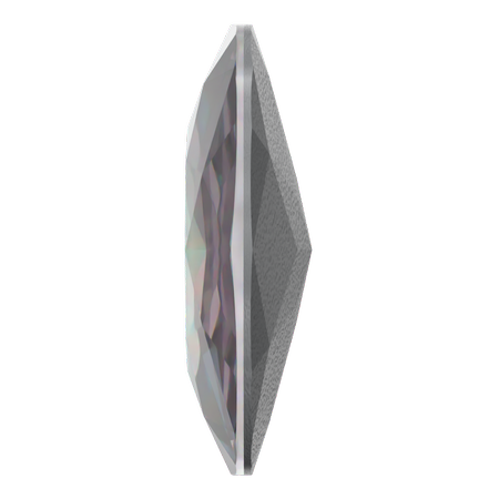 Swarovski 4487 Large Cushion Cut Square Fancy Stone 27mm Crystal Serene Gray DeLite