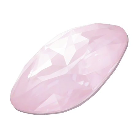 Swarovski 4487 Large Cushion Cut Square Fancy Stone 27mm Crystal Soft Rose Ignite