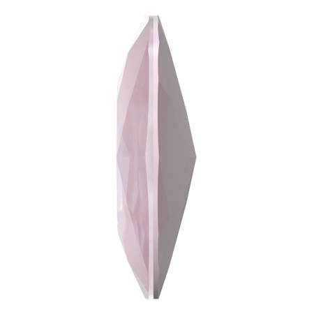 Swarovski 4487 Large Cushion Cut Square Fancy Stone 27mm Crystal Soft Rose Ignite