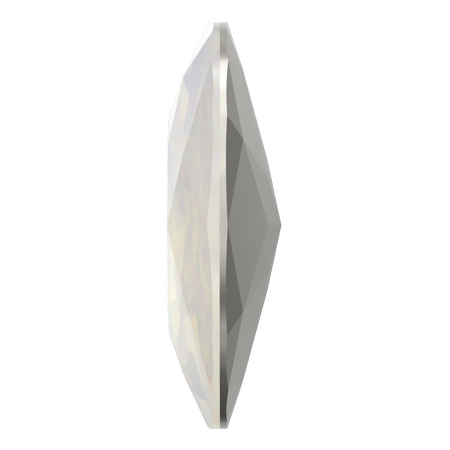 Swarovski 4487 Large Cushion Cut Square Fancy Stone 27mm White Opal