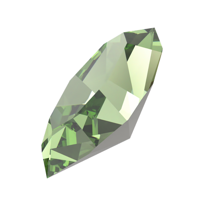 Swarovski 4228 Navette Fancy Stone ReCreated Peridot 5x2.5mm