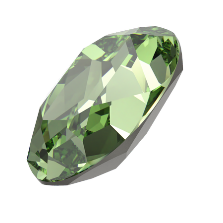 Swarovski 4120 Oval Fancy Stone ReCreated Peridot 6x4mm