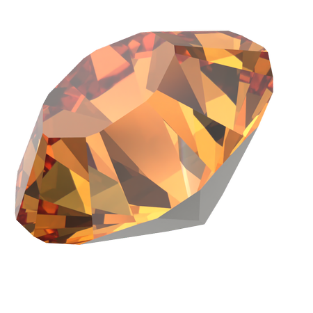 Dreamtime Crystal 1028 Chaton Dark Orange PP09