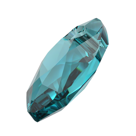 Dreamtime Crystal DC 6437 Marquise Cut Pendant Blue Zircon 9mm