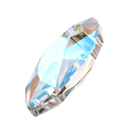 Dreamtime Crystal DC 6437 Marquise Cut Pendant Crystal Shimmer