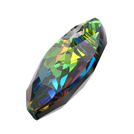 Dreamtime Crystal DC 6437 Marquise Cut Pendant Crystal Vitrail Medium "P" 9mm