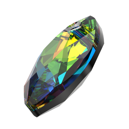 Dreamtime Crystal DC 6437 Marquise Cut Pendant Crystal Vitrail Medium P 11.5 mm