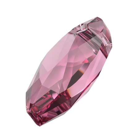 Dreamtime Crystal DC 6437 Marquise Cut Pendant Rose 11.5 mm