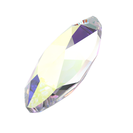 Dreamtime Crystal DC 6437 Marquise Cut Pendant Crystal AB 16 mm