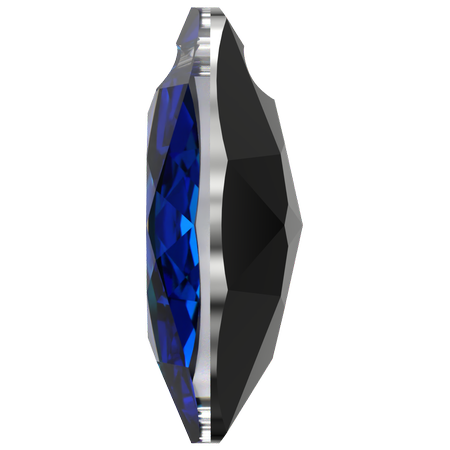 Dreamtime Crystal DC 6437 Marquise Cut Pendant Crystal Bermuda Blue P 16 mm