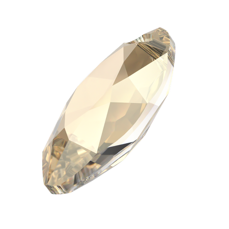 Dreamtime Crystal DC 6437 Marquise Cut Pendant Crystal Golden Shadow 16 mm