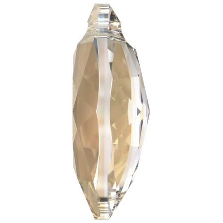 Dreamtime Crystal DC 6437 Marquise Cut Pendant Crystal Golden Shadow 16 mm