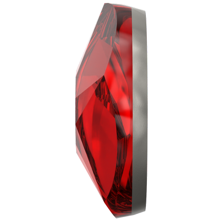 Swarovski 2100 XIRIUS Star Rose Flat Back Light Siam SS12