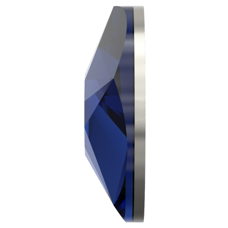 Swarovski 2100 XIRIUS Star Rose Flat Back ReCreated Dark Sapphire SS16
