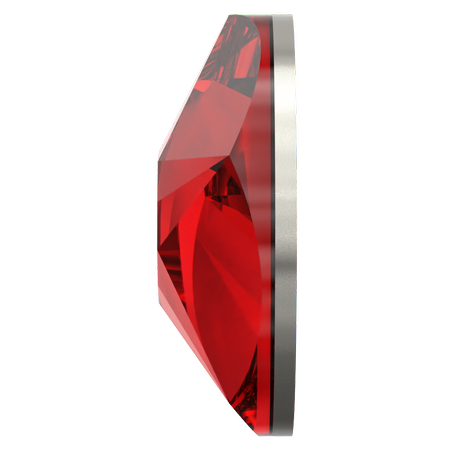 Swarovski 2100 XIRIUS Star Rose Flat Back Light Siam SS20