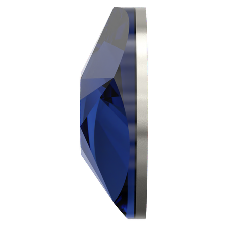 Swarovski 2100 XIRIUS Star Rose Flat Back ReCreated Dark Sapphire SS30