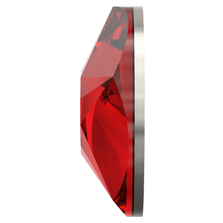 Swarovski 2100 XIRIUS Star Rose Flat Back LIght Siam SS34