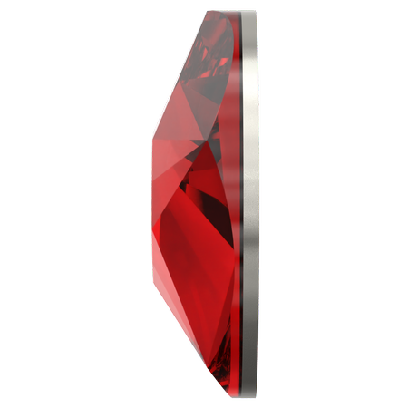 Swarovski 2100 XIRIUS Star Rose Flat Back Light Siam SS40