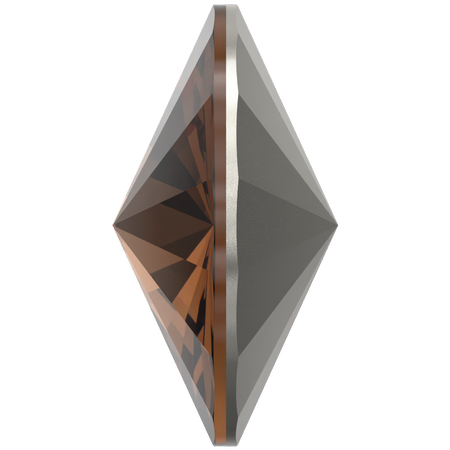 Dreamtime Crystal DC 1122 Rivoli Round Stone Reinvented Smoked Topaz 12mm