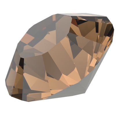 Dreamtime Crystal DC 1088 Chaton Reinvented Light Smoked Topaz SS24