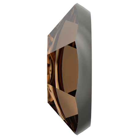 Dreamtime Crystal DC 2000 Flat Back Rhinestone Flat Back Reinvented Light Smoked Topaz SS3