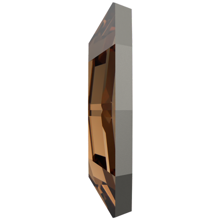 Dreamtime Crystal DC 2200 Navette Flat Back Reinvented Light Smoked Topaz 4x2mm