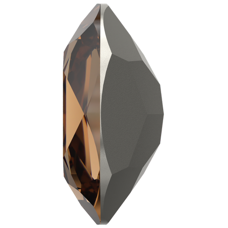Dreamtime Crystal DC 4120 Oval Fancy Stone Reinvented Light Smoked Topaz 14x10mm