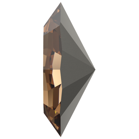 Dreamtime Crystal DC 4228 Navette Fancy Stone Reinvented Light Smoked Topaz 4x2mm