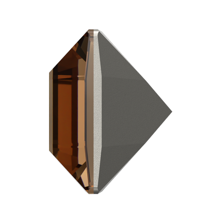 Dreamtime Crystal DC 4428 Square Fancy Stone Reinvented Light Smoked Topaz 4mm