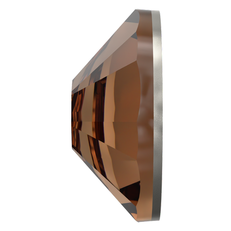 Dreamtime Crystal DC 2058 Flat Back Rhinestone Reinvented Smoked Topaz SS9