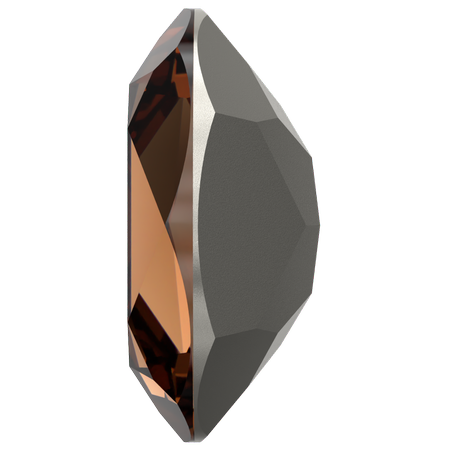 Dreamtime Crystal DC 4120 Oval Fancy Stone Reinvented Smoked Topaz 14x10mm