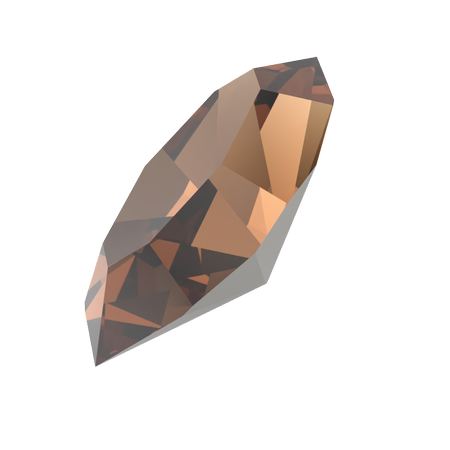 Dreamtime Crystal DC 4228 Navette Fancy Stone Reinvented Smoked Topaz 6x3mm
