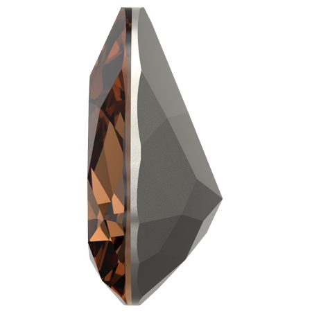 Dreamtime Crystal DC 4320 Pear Shaped Fancy Stone Reinvented Smoked Topaz 14x10mm