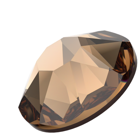 Dreamtime Crystal DC 2078 Hotfix Rhinestone Reinvented Light Smoked Topaz SS12