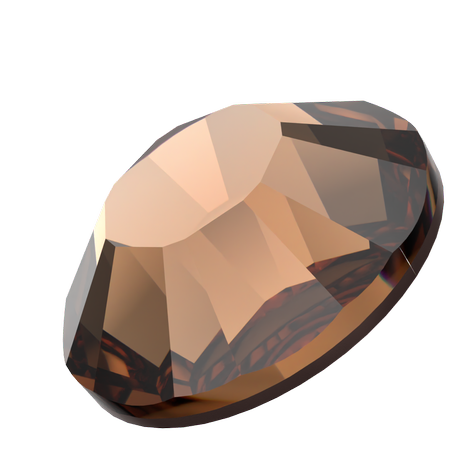 Dreamtime Crystal DC 2038 Hotfix Rhinestone Reinvented Smoked Topaz SS6