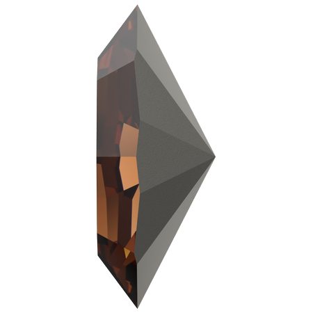 Dreamtime Crystal DC 4228 Navette Fancy Stone Reinvented Smoked Topaz 5x2.5mm